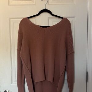 Wishlist Women's Scoop Neck Sweater - Mauve